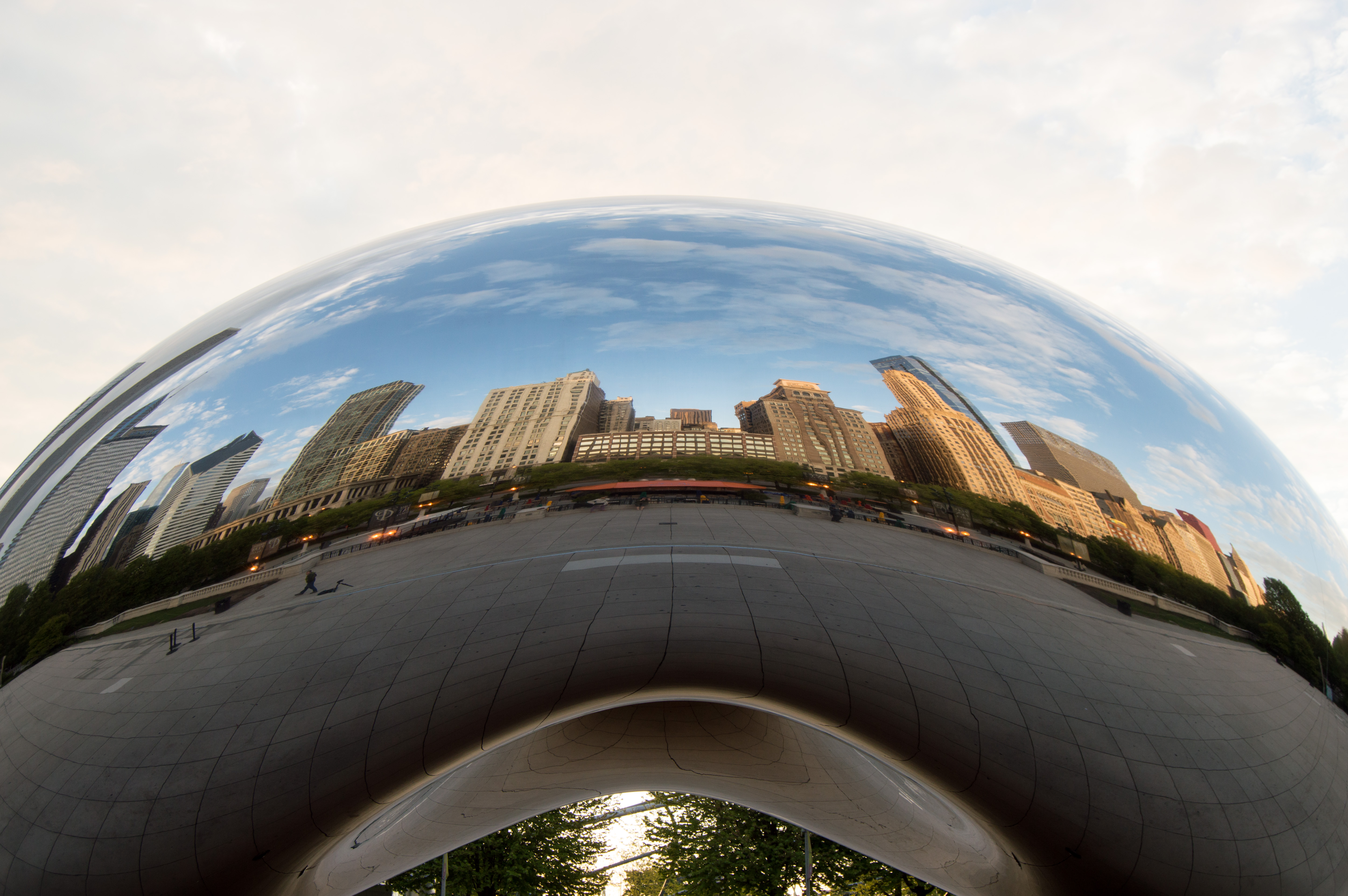 Chicago - millennium park - chicago, illinois - the bean