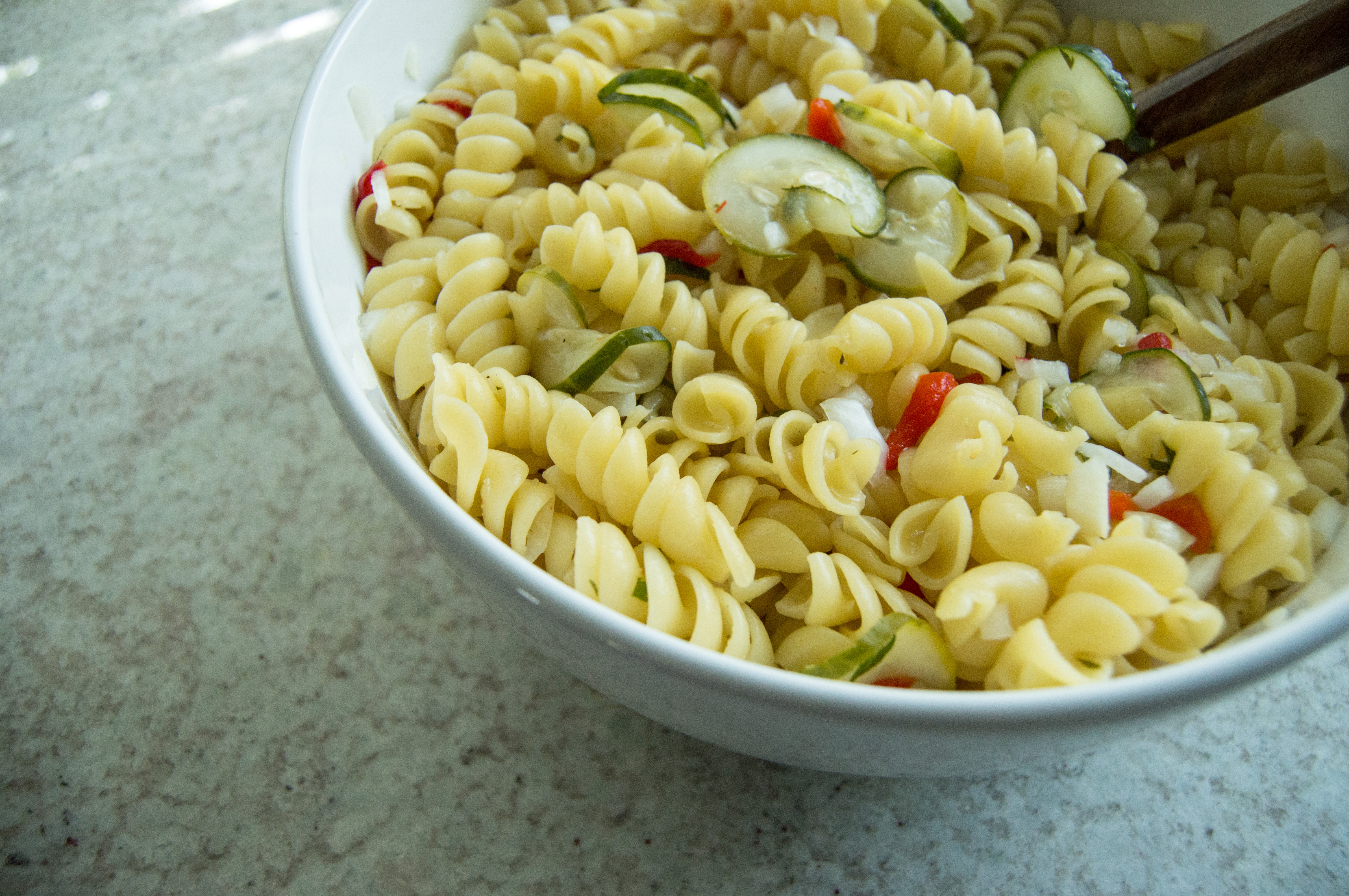 summer pasta salad - easy side dishes