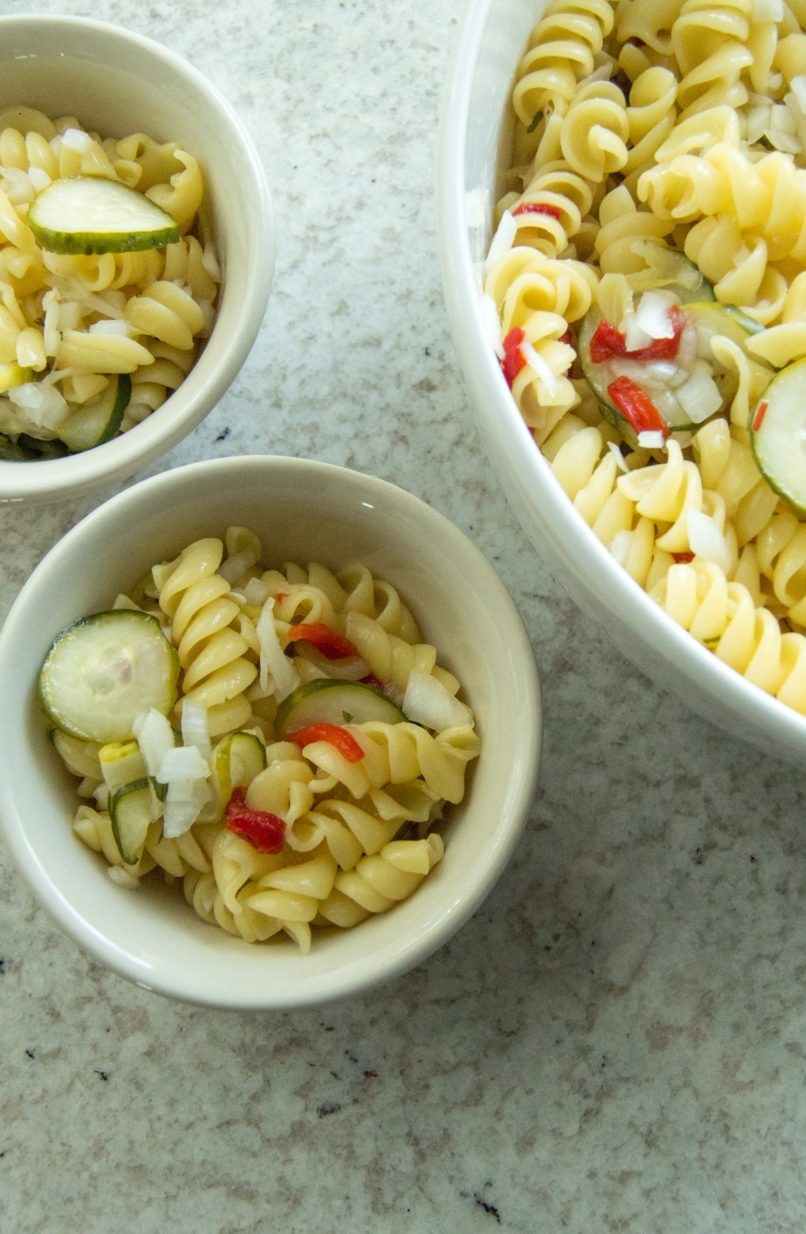 summer pasta salad - easy side dishes