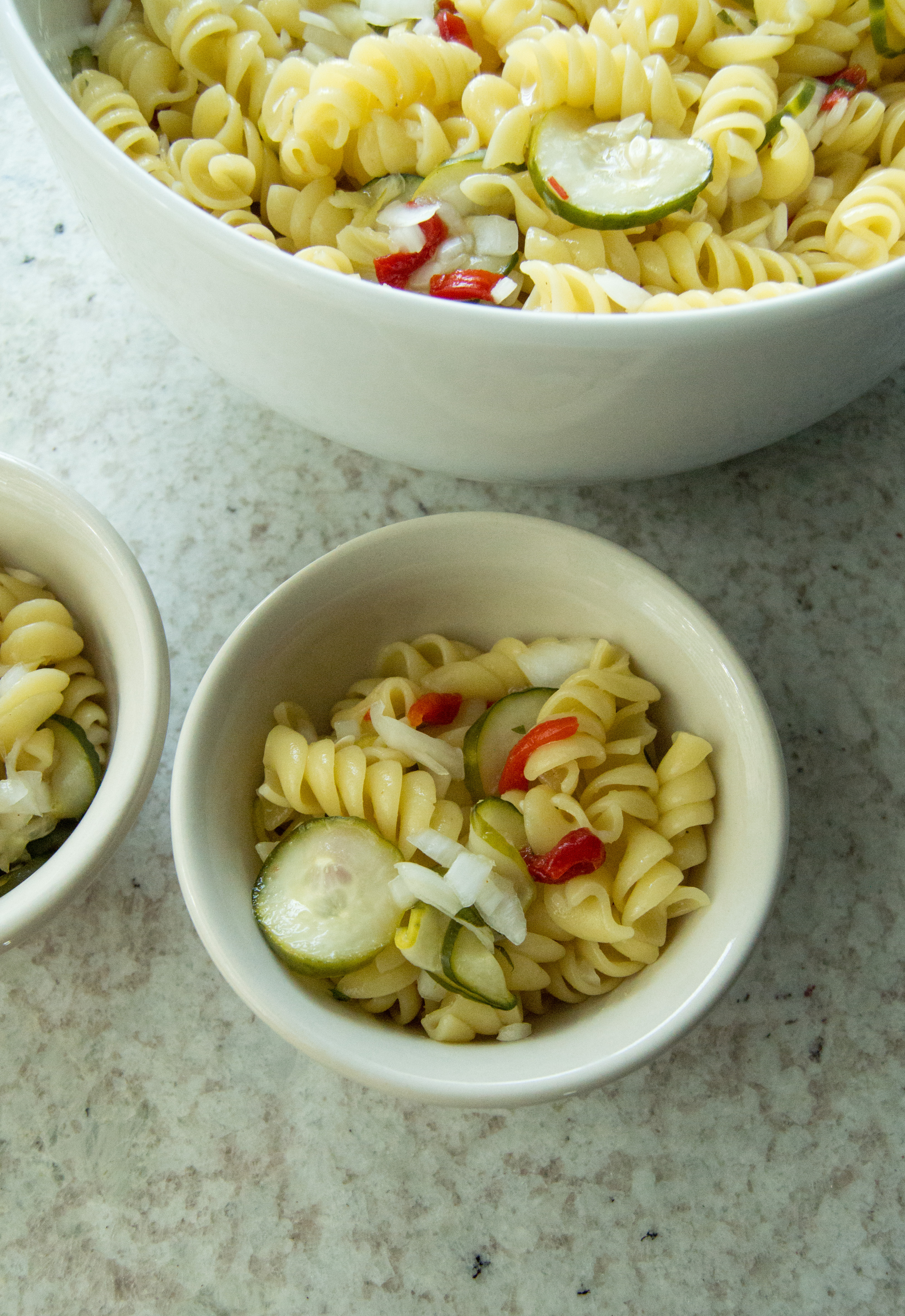 summer pasta salad - easy side dishes