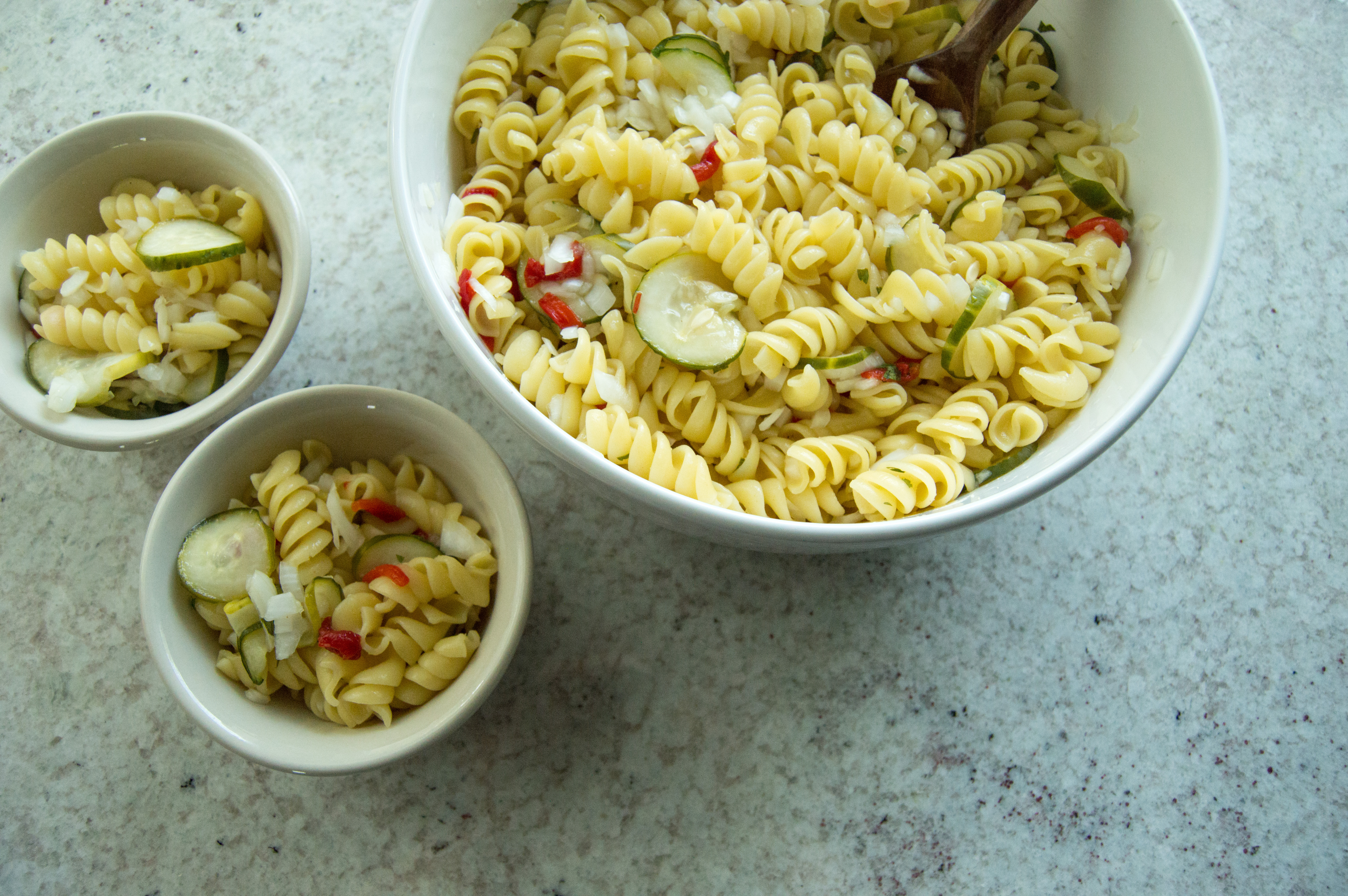 summer pasta salad - easy side dishes