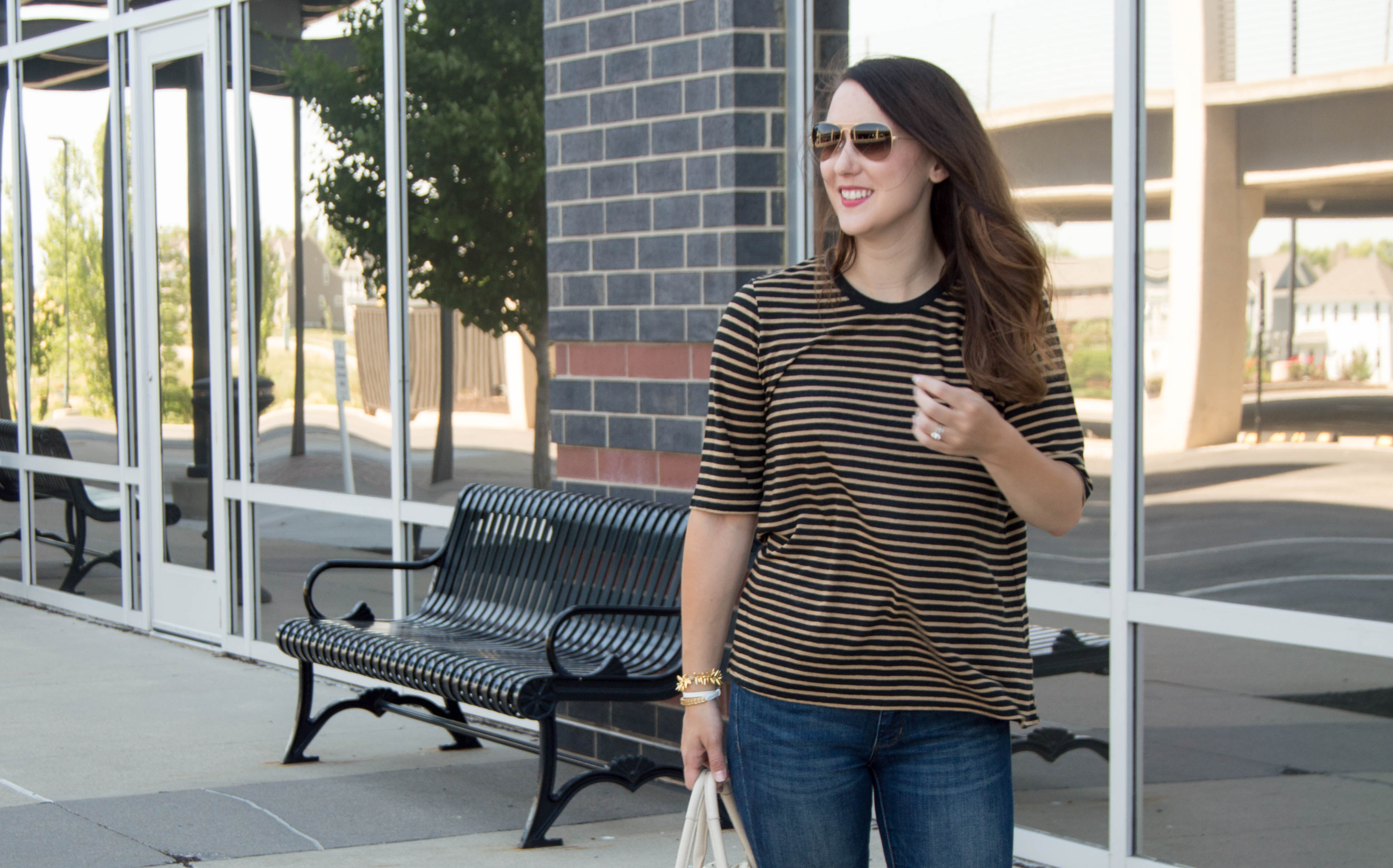 who what wear striped tee - target style