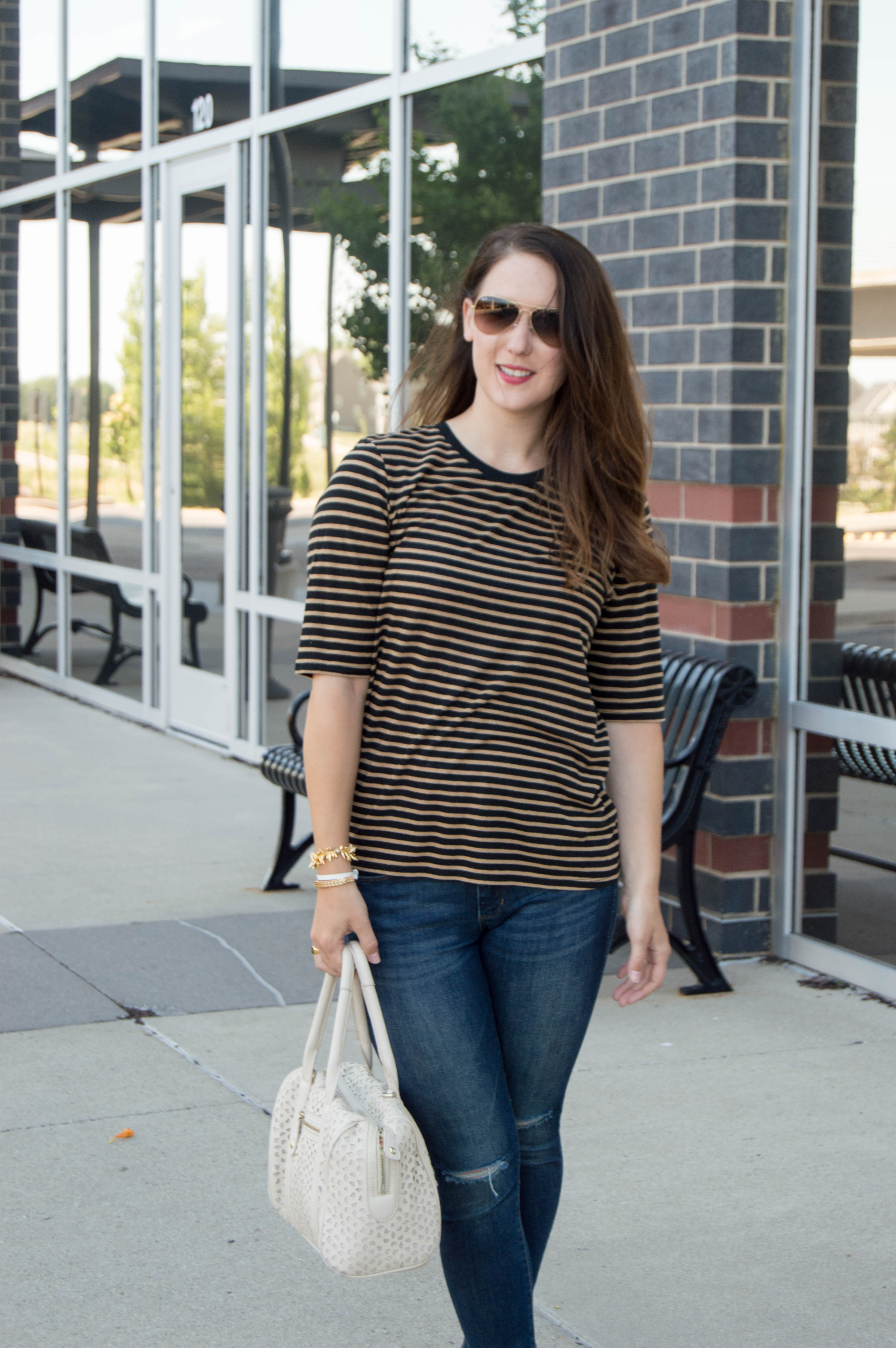 who what wear striped tee - target style