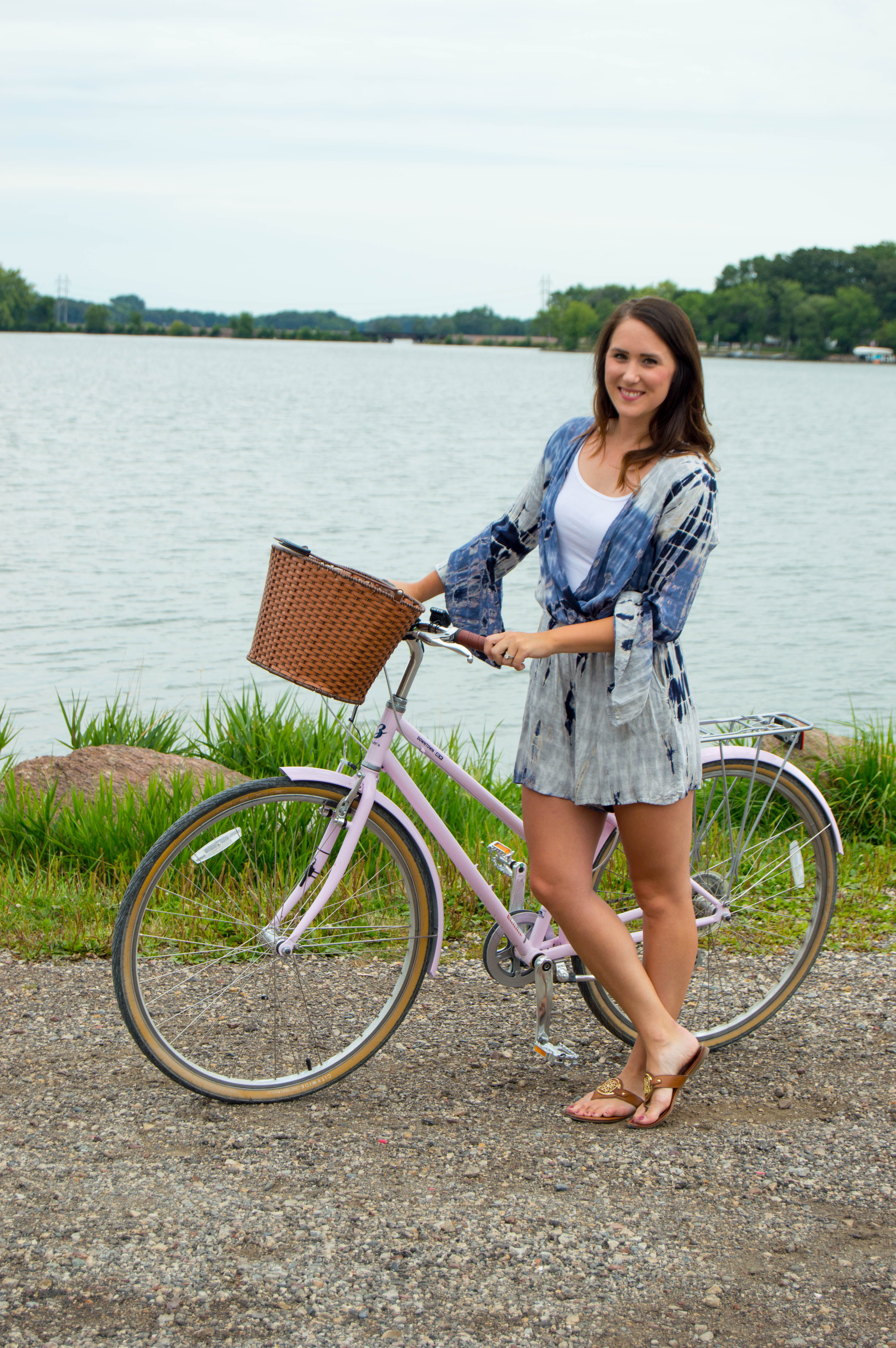 long-sleeved romper - tie dye romper