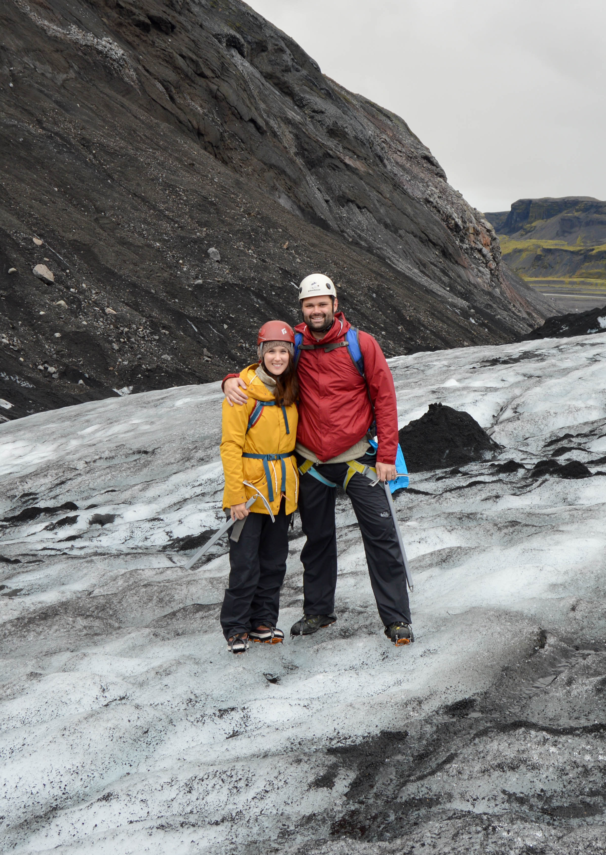 glacier walk - iceland