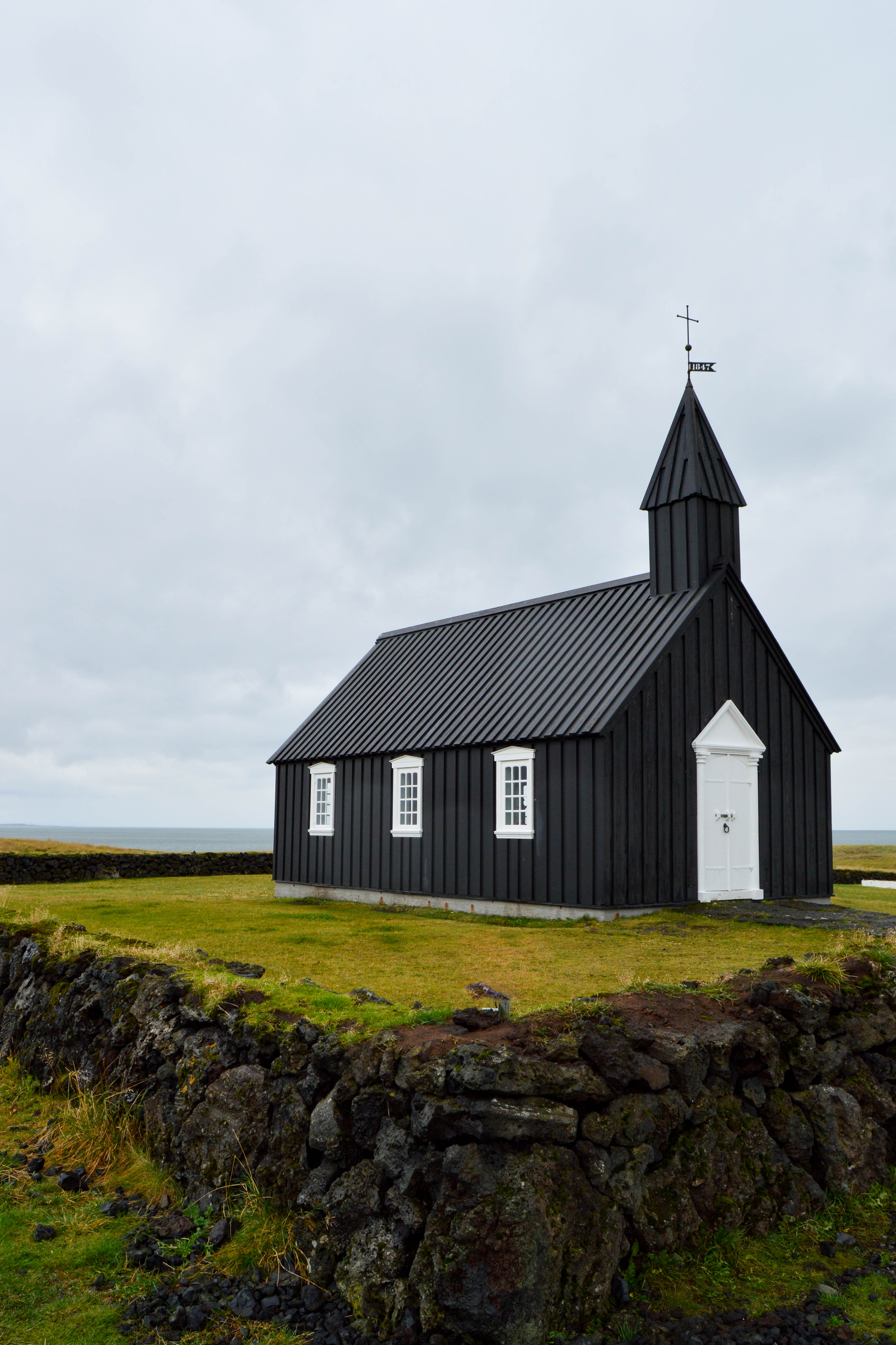 Snaefellsnes Peninsula - Budir - the black church - Iceland