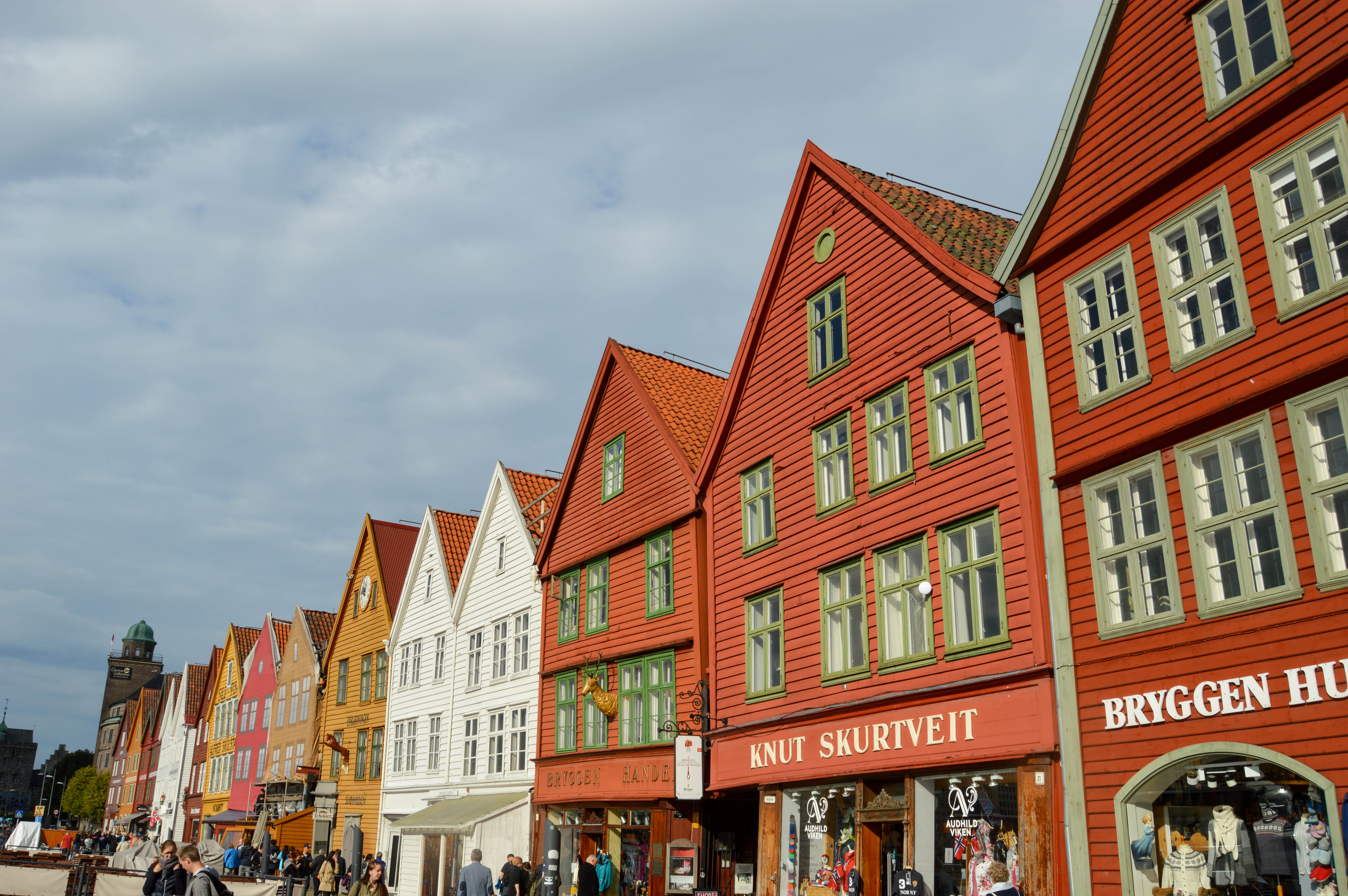 west fjords of norway - bergen, norway - bryggen