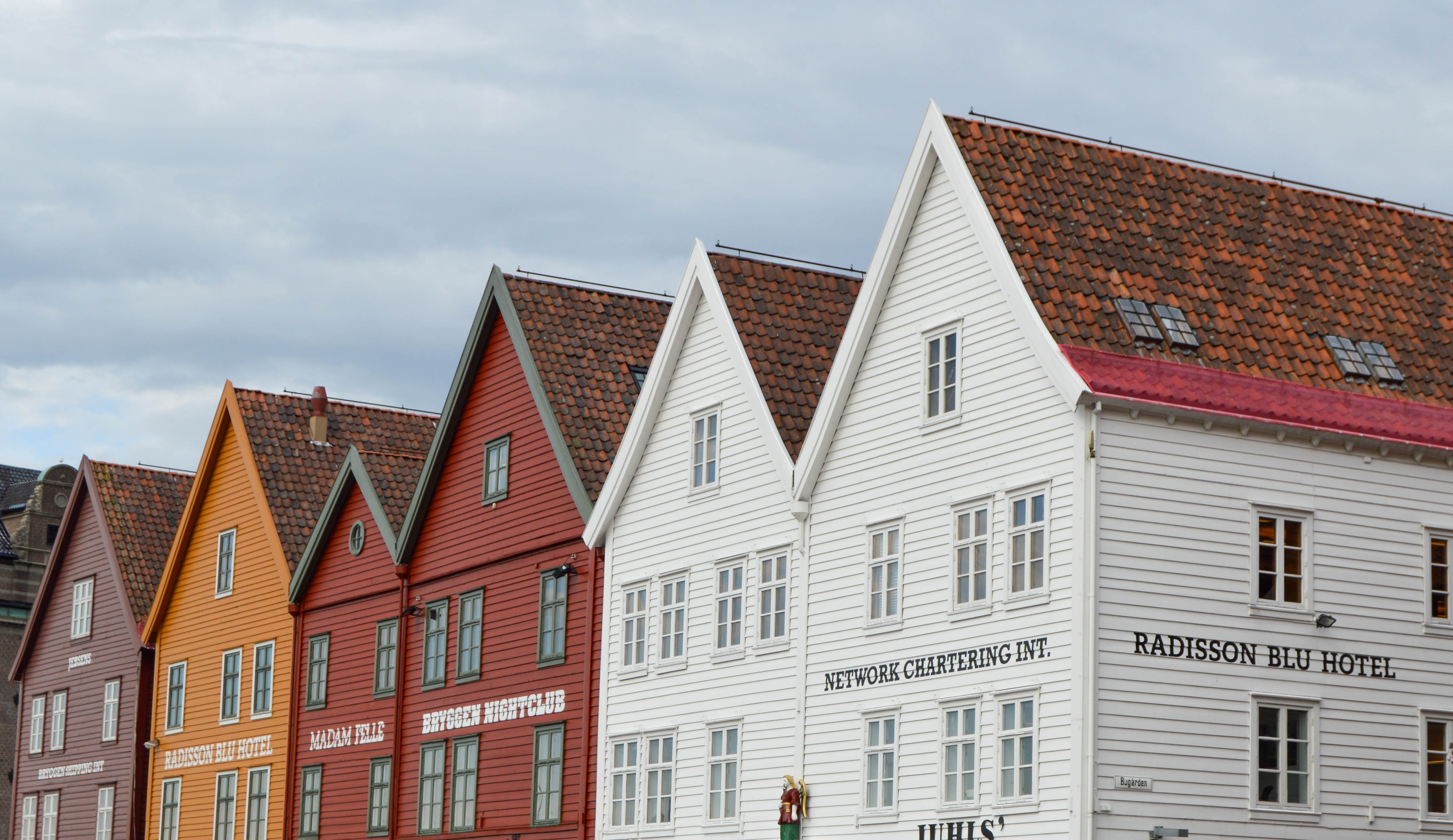 west fjords of norway - bergen, norway - bryggen