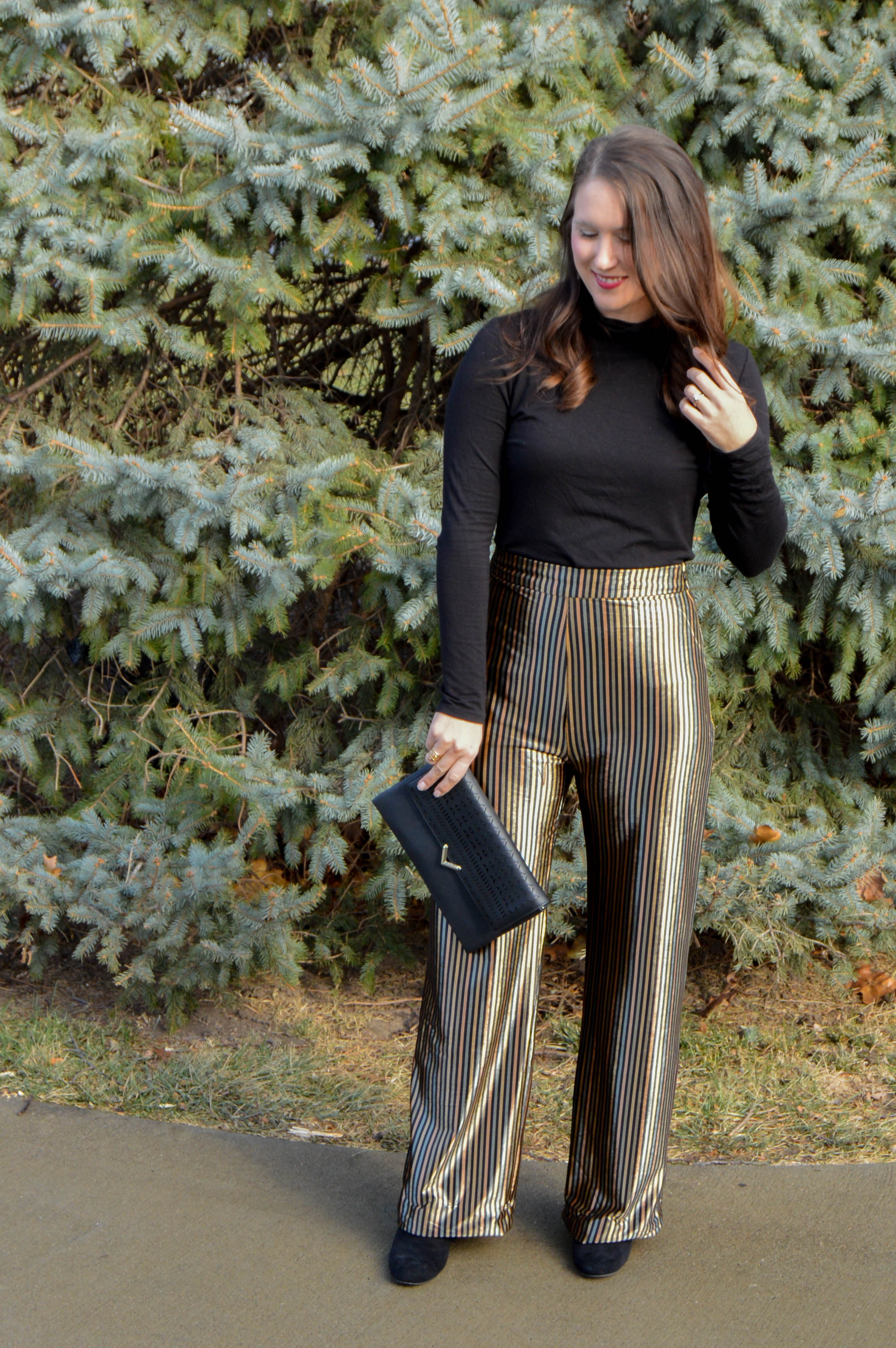 new years eve outfit - velvet pants zara - pajama pant trend