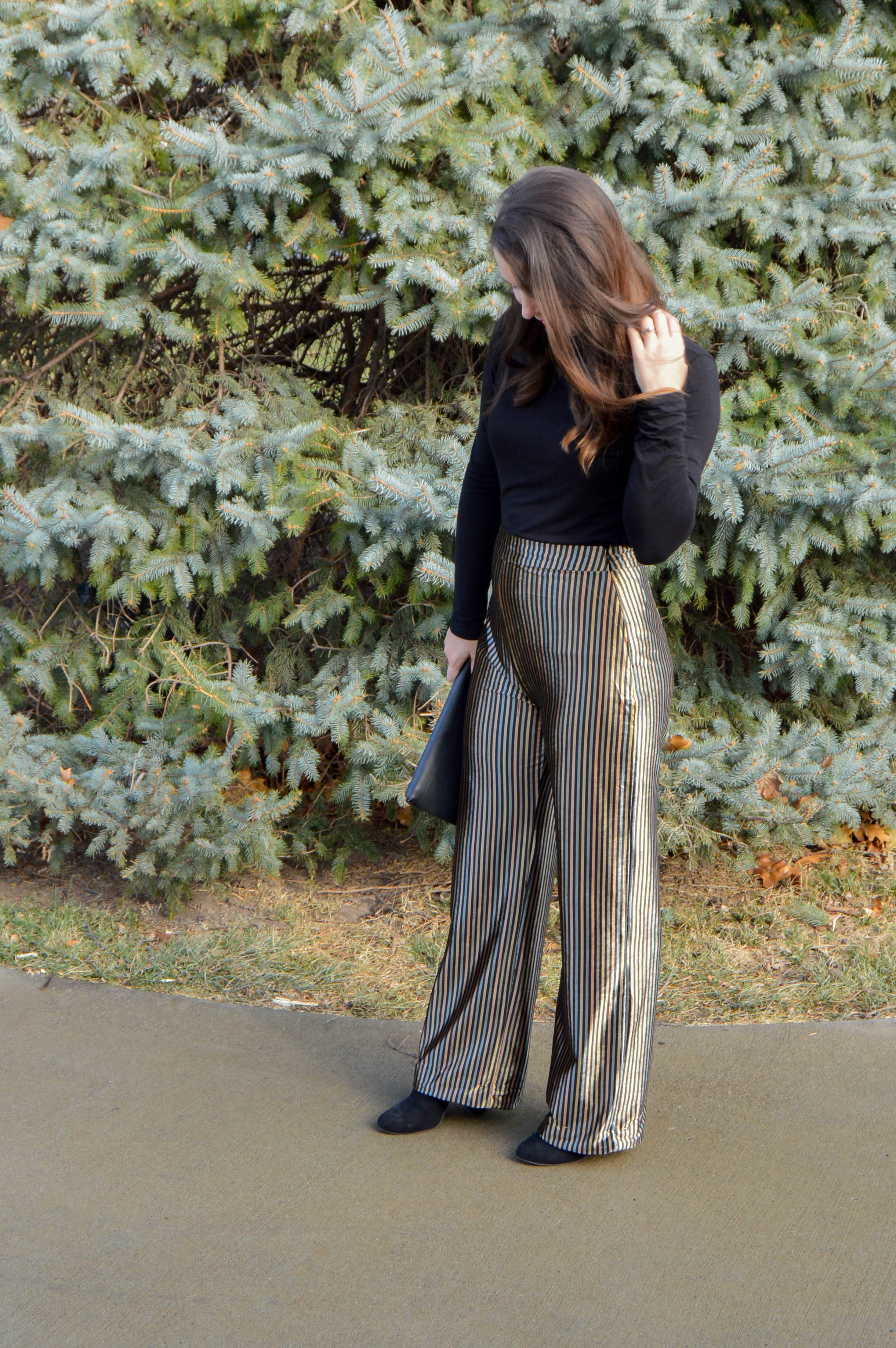 new years eve outfit - velvet pants zara - pajama pant trend