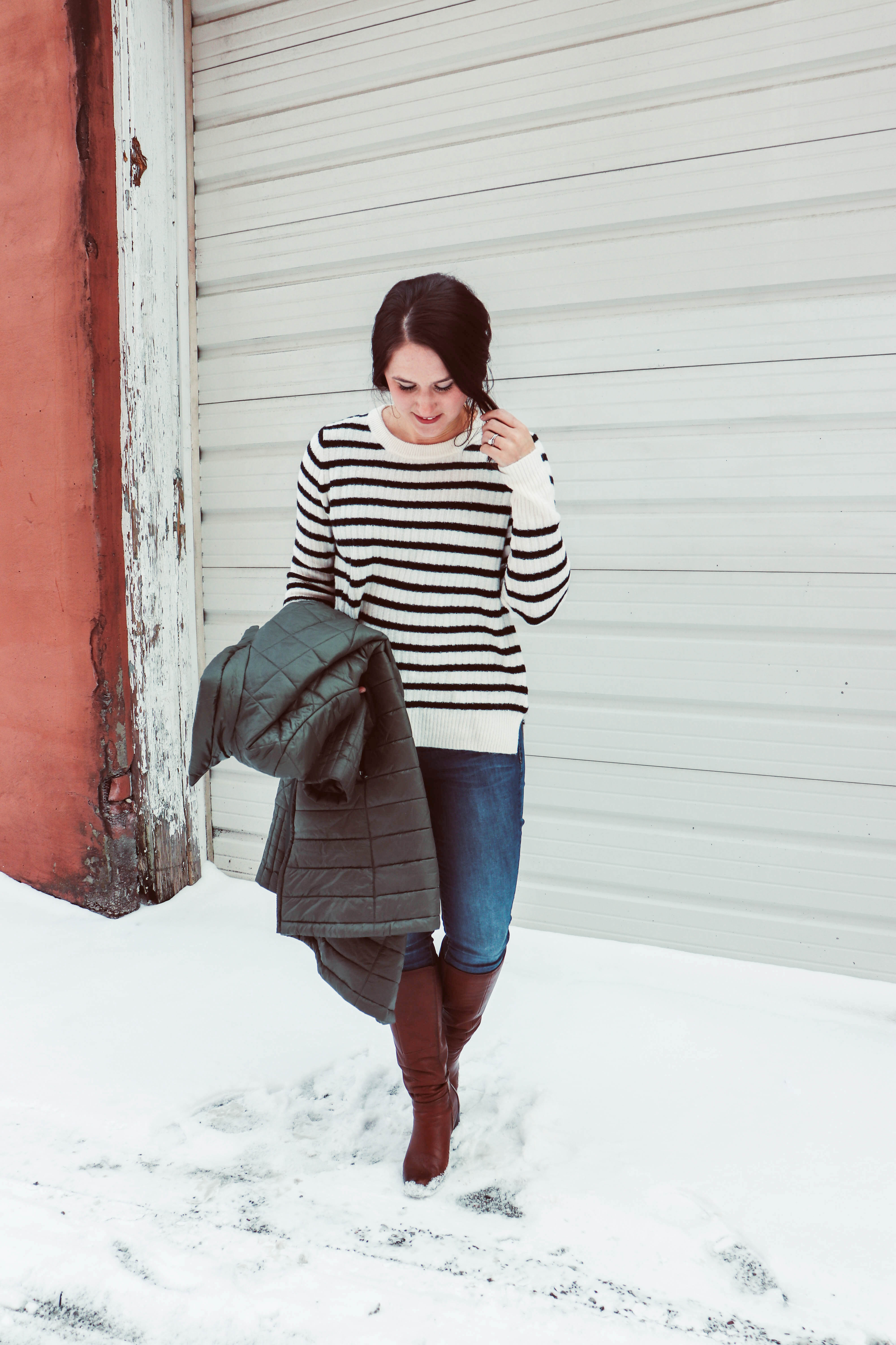 Old Navy striped sweater