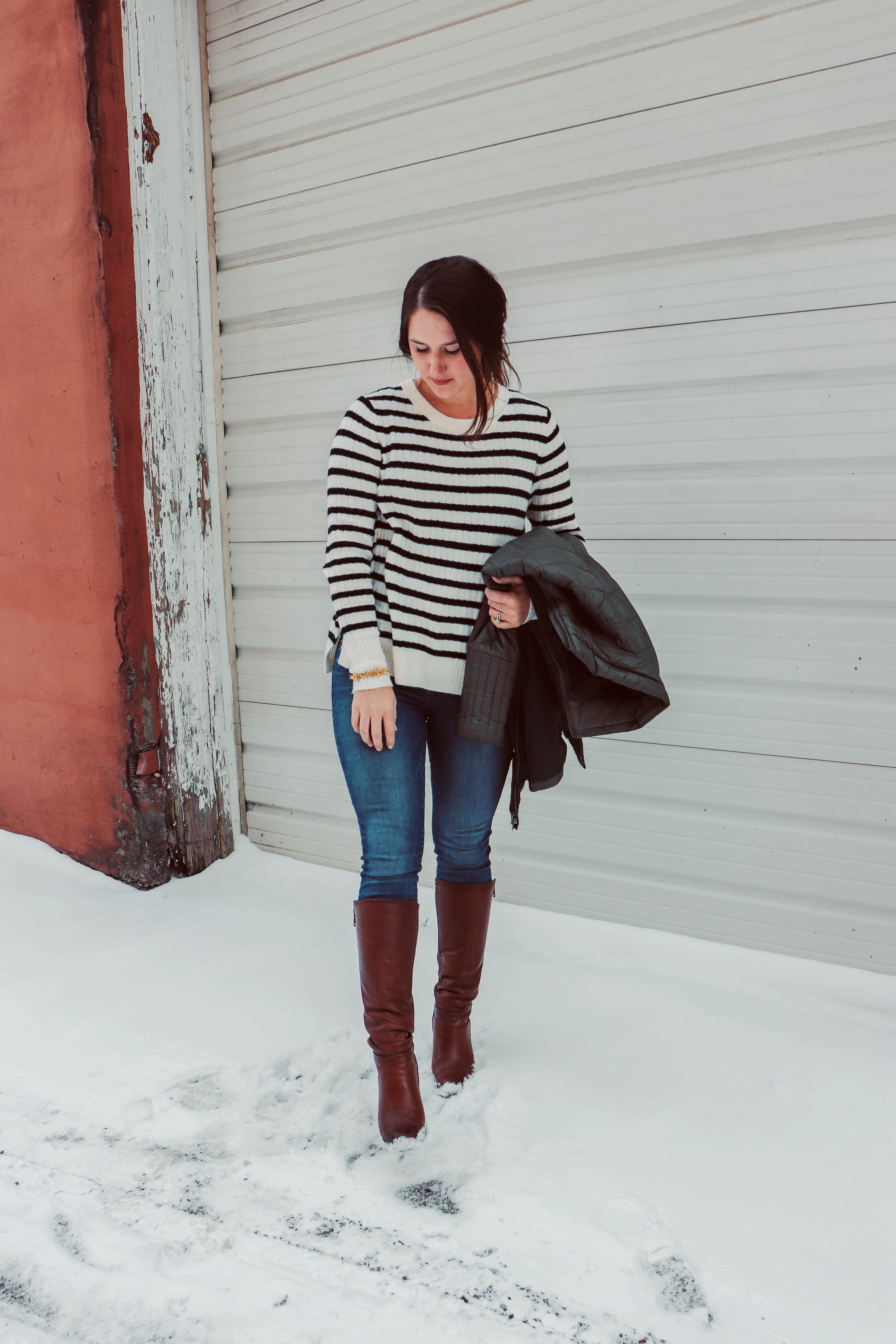 Old Navy striped sweater