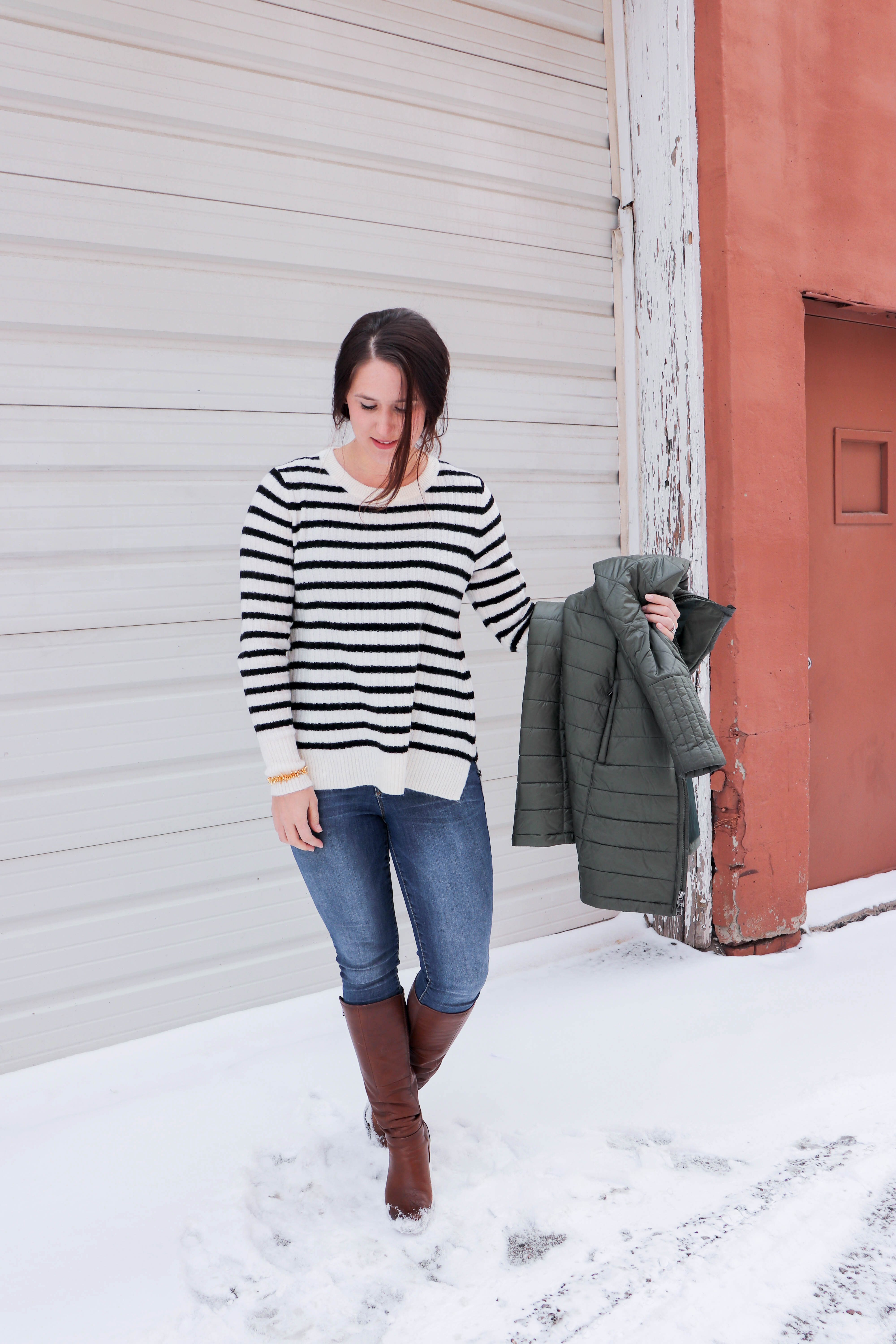 Old Navy striped sweater