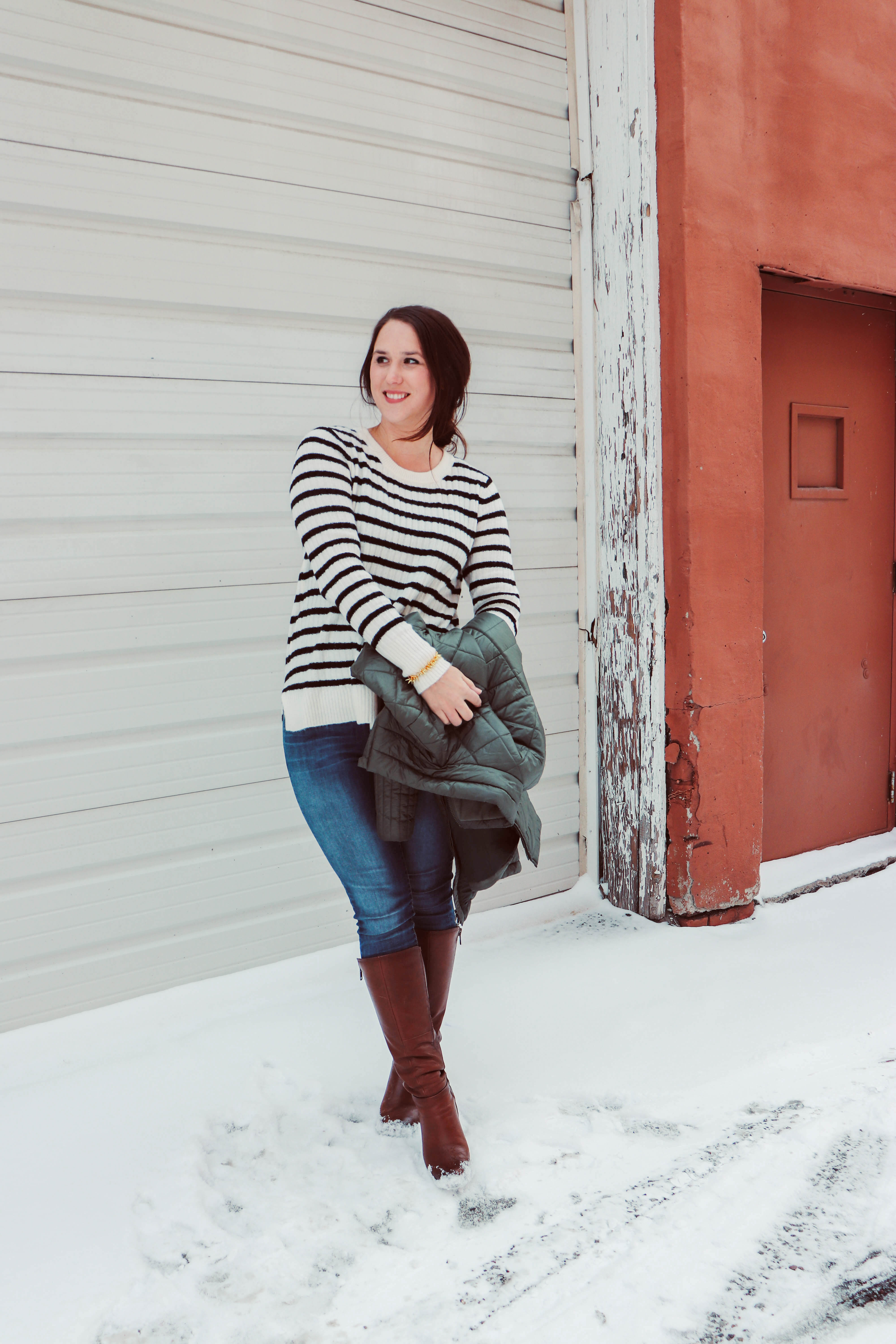 Old Navy striped sweater