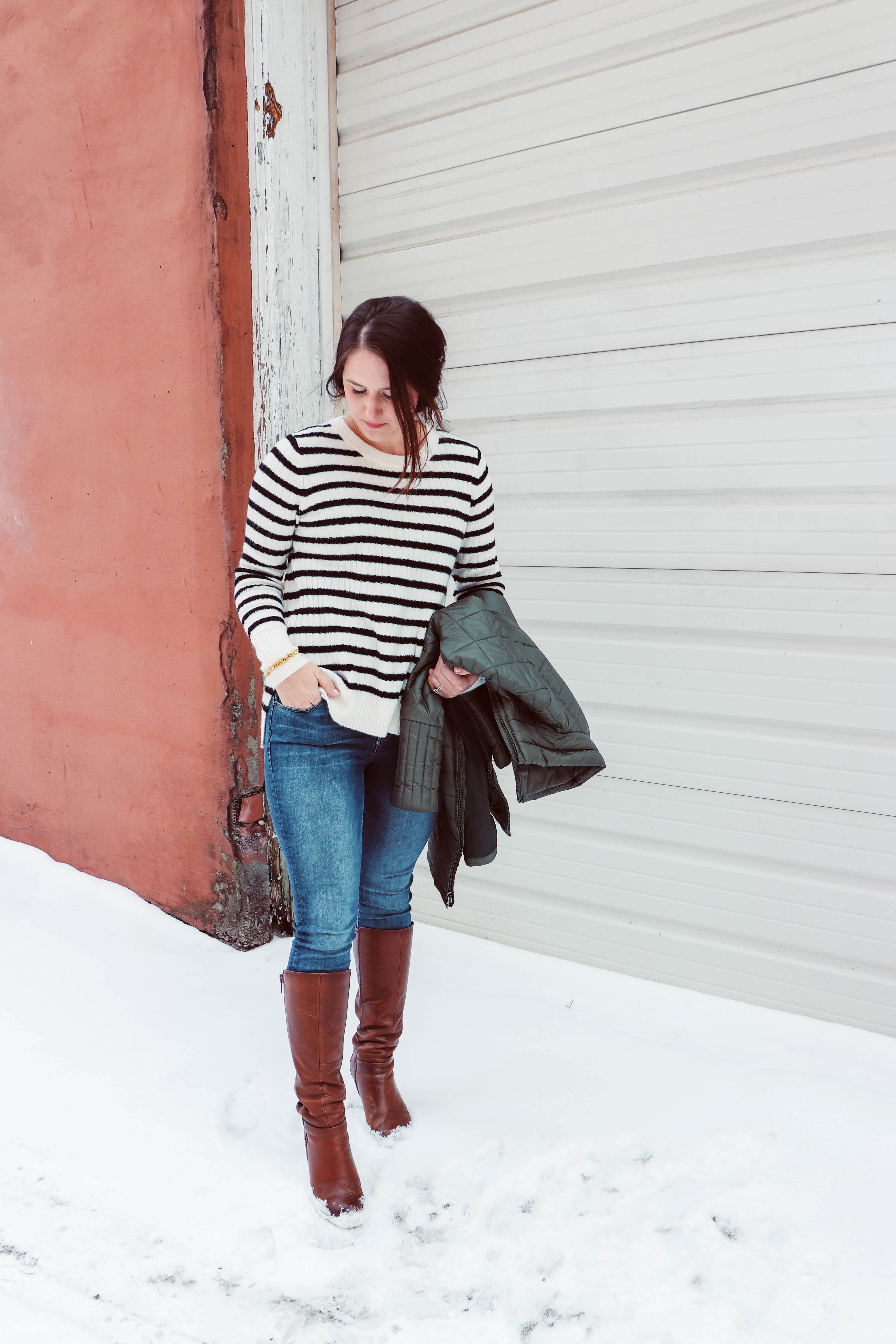 Old Navy striped sweater