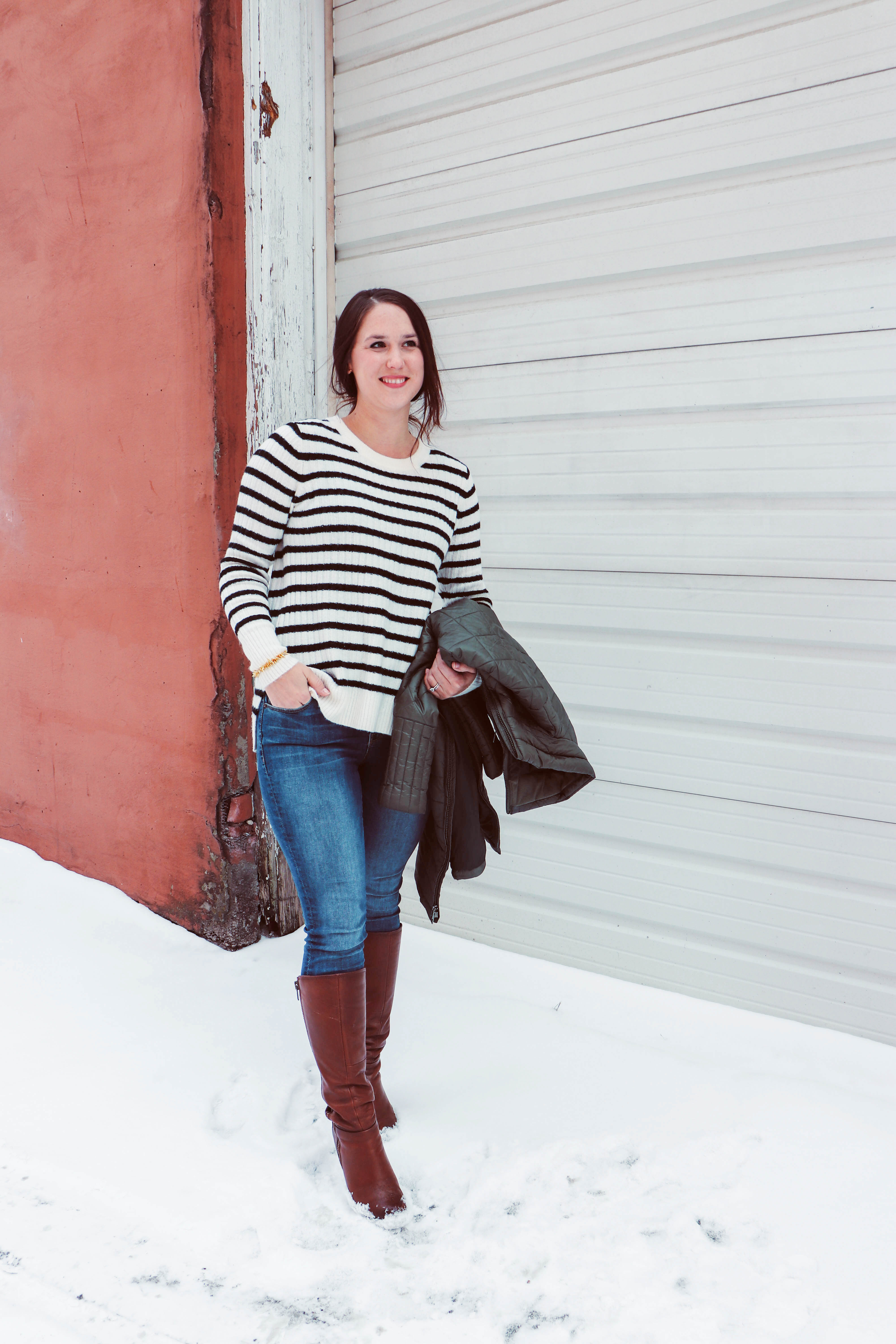 Old Navy striped sweater